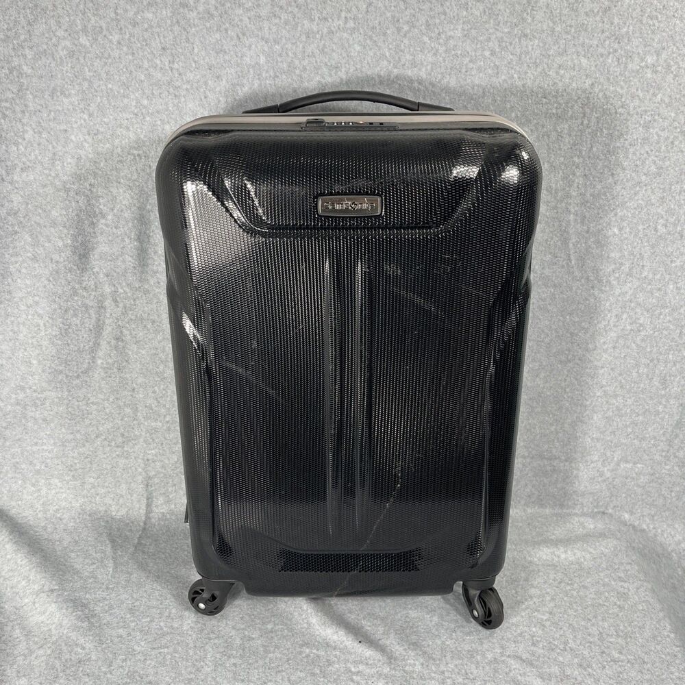 Samsonite Pivot 2 Hardside Spinner Luggage Black Carry On TSA Combination Lock
